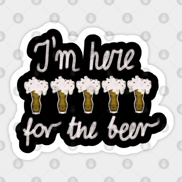 beer geek Sticker by GreenRabbit